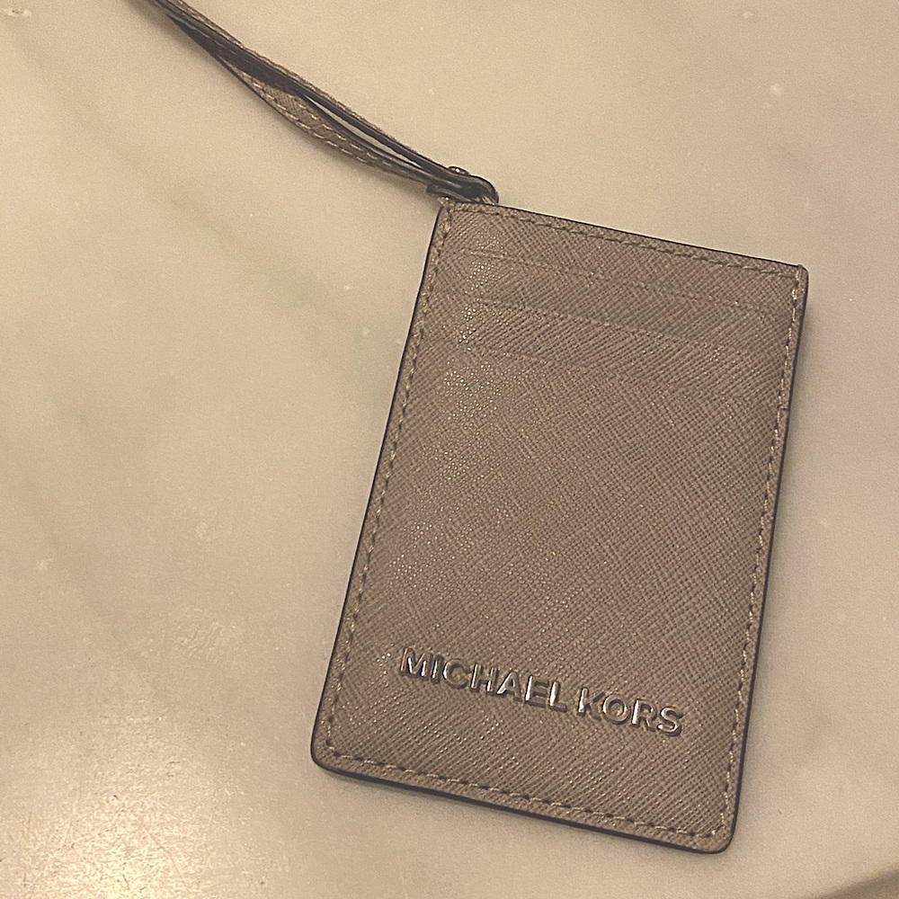 Michael Kors card lanyard